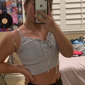 brandy melville tie top